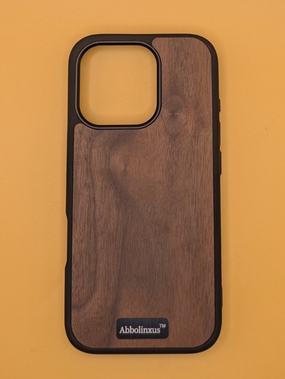 iPhone 16 Pro Magnetic Wood Shockproof Protective Case Magsafe